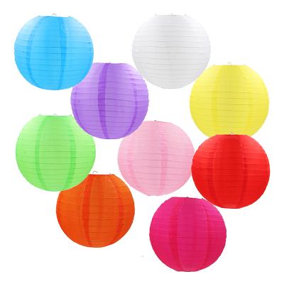 China Europe Hot Sale Hanging Chinese Japanese Silk Colored And Waterproof Lanterns For Party Decorations With 3