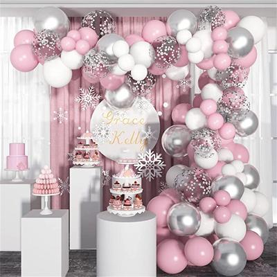 China 1st happy birthday latex balloon set for girl or boy birthday party for party decorations for sale