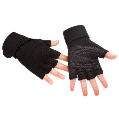 China Factory Direct Fit Gym Gloves Half Finger Sports ESD Gloves Sports Palm Fitness Recycling Gloves Wholesale for sale