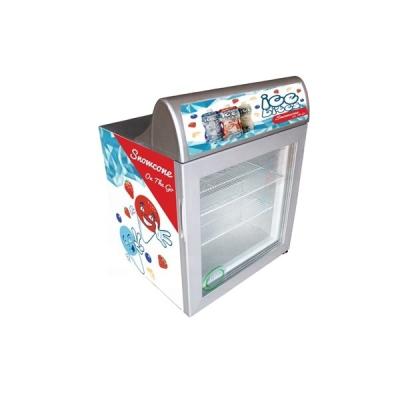 China High Quality Commercial Single-Temperature Table Top Ice Cream Freezer With Lightbox for sale