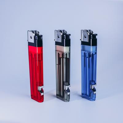 China China Factory Butane Lighter FH-201 Bottle Opener Lighter ISO9994 CR Minimalist for sale