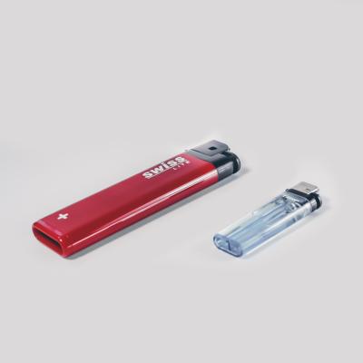 China FH-218 Minimalist Chinese Big Plastic Lighter With Jumbo Bottle Opener Lighter for sale