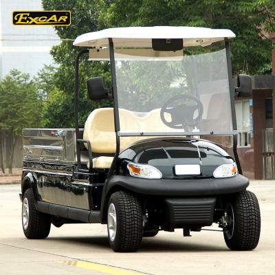 China 48V 3.7KW 2 Seat Golf Electric Vehicles Electric Cart Hotel Buggy A1H6-3 Car for sale