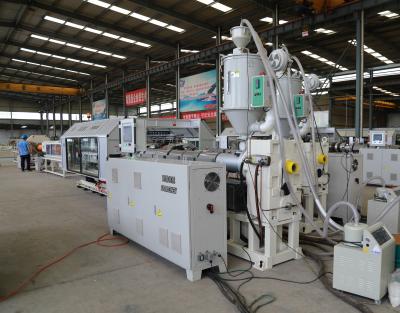 China Plastic Dual Wall Corrugated Pipe Machinery 250KW DWC Corrugator Machine zu verkaufen