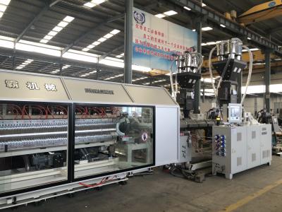 中国 PP PE PVC Double Wall Corrugated Sewage Pipe Production Line 220kW High Productivity 販売のため