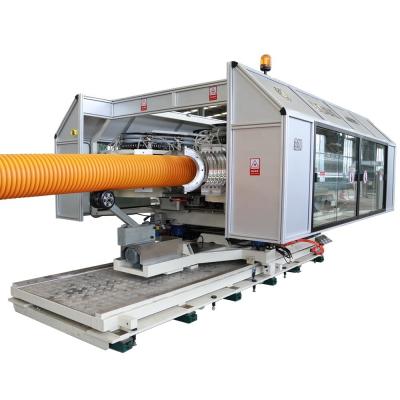 中国 Horizontal Corrugated Pipe Production Line HDPE PP PVC Corrugated Pipe Machine 販売のため