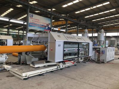 China HDPE PE Plastic Water Tube Making Machine Production Line For Construction Projects for sale