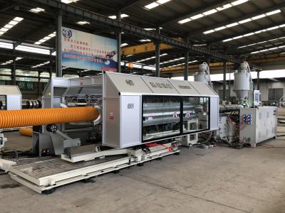 China Stabiel werkingssysteem Gekrompen buismachine Dubbelwand Gekrompen buismachine Te koop