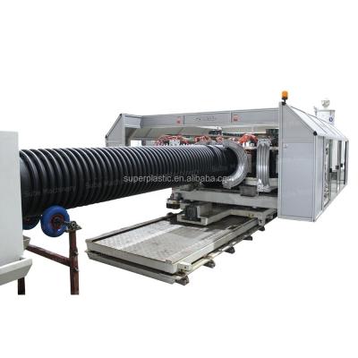 China Agricultural Irrigation Perforated Corrugated Pipe Extrusion Line 220KW High Productivity for sale