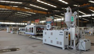 中国 Single Double Wall Horizontal Corrugated Pipe Machine Extrusion Line Bridge Prestressed 販売のため