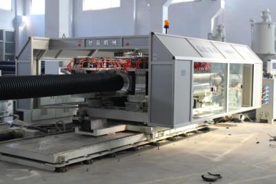 China Plastic Double Wall Corrugated Tube Extrusion Line For Smooth Pipe Production for sale