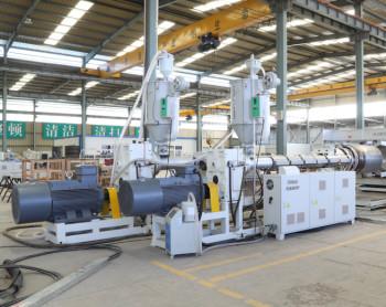 China High Speed HDPE PP Double Layer Corrugated Pipe Production Line DWC Pipe Manufacturing Machine for sale