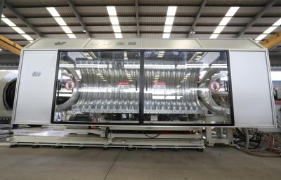 China large size Single Screw Spiral Corrugated Pipe Extrusion Line Up To OD1000mm Pipe Diameter for sale