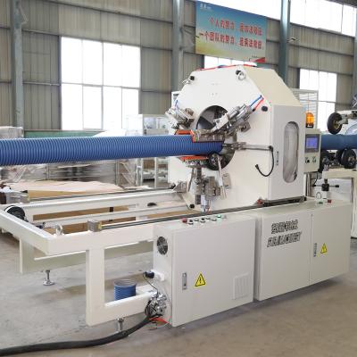 China Waterkoeling HDPE PE-golfdraadbuismachine voor het maken van drainageapparatuur Te koop