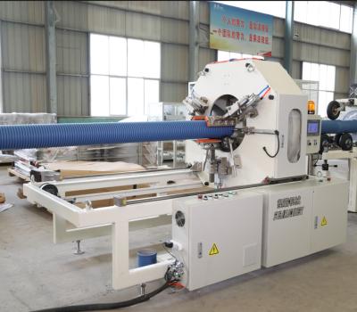 China Single Screw DWC Tube Production Line Water Cooling Corrugated Pipe Making Machinery for sale