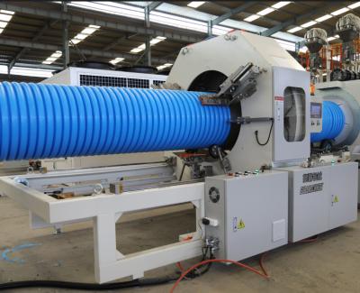 China Hoog gegolfde buisfabriek Dubbelwand Drain Pipe Extrusion Line Te koop