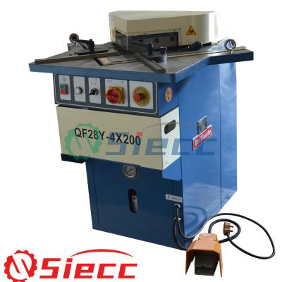 China Hydraulic Corner Notching Machine Tube Notcher Cutting Machine en venta