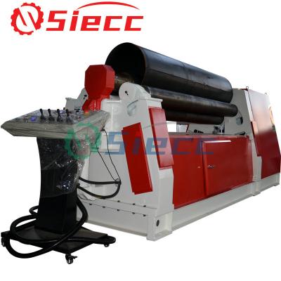 China W12s Slip Rolling Machine 4 Roller Siecc Hydraulic Rolling Machine en venta