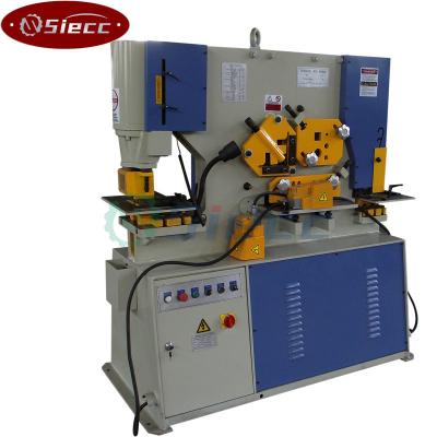 China Punching Machine In Steel Angle Hydraulic Ironworker Machine en venta