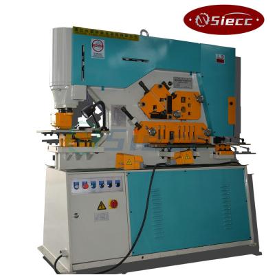 China Q35y-16 Punch Press Machine Small Single Cylinder Cnc Hydraulic Ironworker for sale