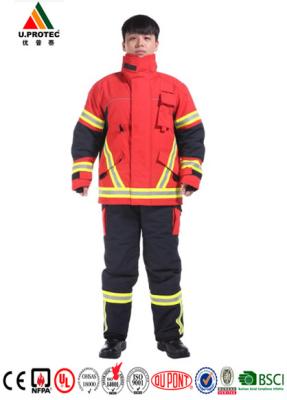 China Nomex avanza la ropa del bombero/el uniforme del bombero/el traje del bombero en venta