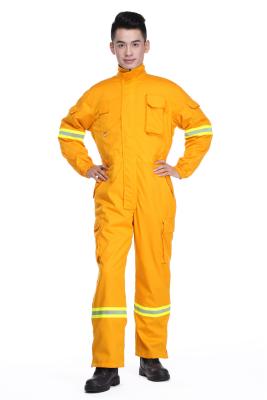 China Safety Forest / Wildland Fire Clothing Fire Rescue Uniform Yellow Orange Blue Khaki for sale