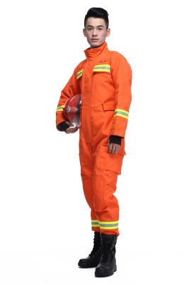 China FR Nomex IIIA Wildland Firefighting Gear / Fire Entry Suits with OEM Service for sale