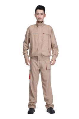 China EN11612 NFPA2112 FR Flame Retardant Nomex Coveralls , Fire Resistant Suits 4.5 oz for sale