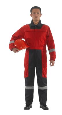 China Customized Heat Insulation Safety Welding Protective Clothing Suits with FR Sateen Cotton for sale