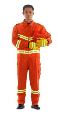 China Custom Wildland Fire Fighting Clothing for Safty Equipment Yellow Orange XS - XXXXL for sale