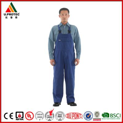 China Welders Protective Clothing Flame Retardant Shirts and Pants with FR Sateen Cotton for sale