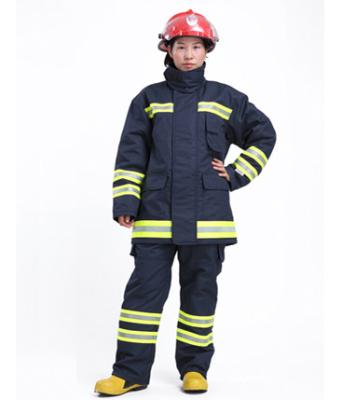 China El OEM EN469 certificó la ropa ignífuga uniforme del bombero con Du Pont Nomex IIIA en venta