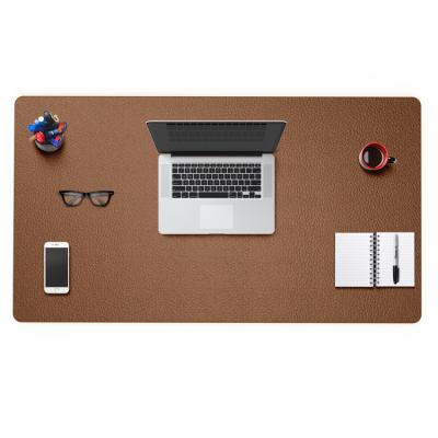 China Double Sided Sheepmats 2021 Custom Printed PVC Office Desk Mat Leather Mouse Protector For Office for sale