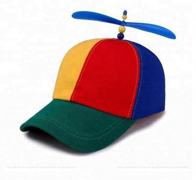 China JOINT New Products New Arrivals Multi Colored Cotton Party Holiday Beanie Hats With Booster Caps In Stock for sale