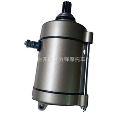 China Start Knight Car Prince Tricycle Motorcycle CG200 Water Cooled 9 Tooth 12 Volt DC Motor Electric Start Motor Generator for sale