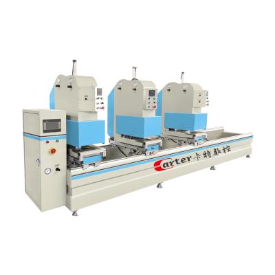 China Victory-gate Three Heads Coloful Building Material Shops PVC Seamless Welding Machine for sale