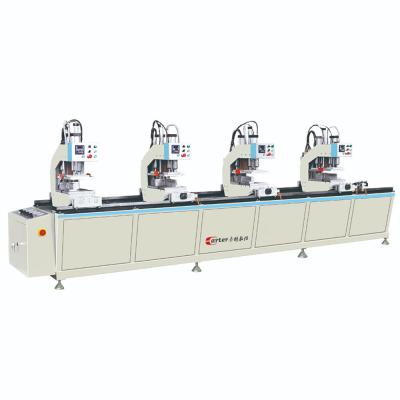 China Building Material Stores Upvc Window Door Making Machine Four Head Welding Machine for sale