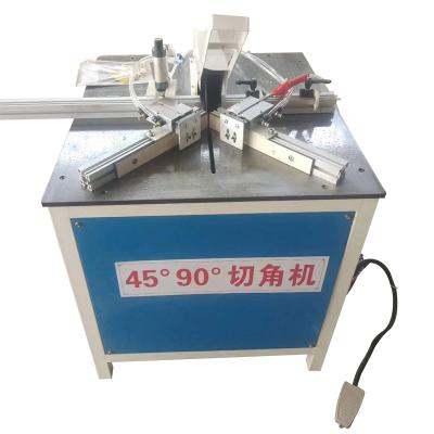 China Building Material Stores Windows Aluminum Single Head Photo Frame Cutting Saw Machine for sale