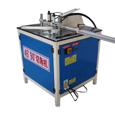 China Building Material Stores Windows Aluminum Single Head Photo Frame Cutting Saw Machine for sale