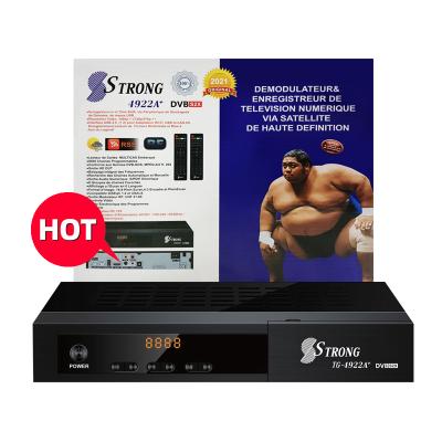 China FULL HD 1080P SSTRONG 4922A+ 2019 Full HD 1080P DVB s2 Set Top Box Hot Selling New Digital Receiver for sale