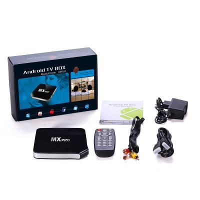 China New Arrival MX PRO Full High Definition 1080P Set Top Box Android Roll Top PowerVu Combo Auto Receiver for sale