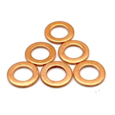 China ZM Flat High Quality Copper Flat Gasket Flat Copper Brass Aluminum Gasket for sale