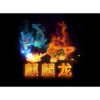 China With 2/4 Players Box 2021 Newest Set Top Box Tiger Fish Game Kirin Dragon Fishing Game Machines With Wooden Table In Hawaii for sale