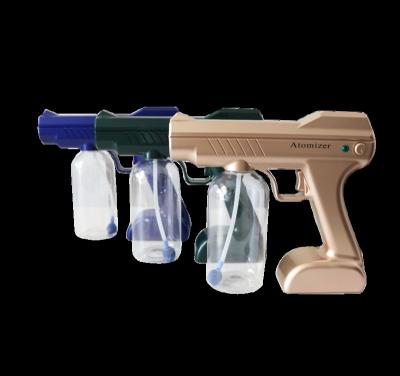 China Large Capacity 800ml Atomizer Spray Gun Life Strong Blue Light Nano Gun Use 3 Hours for sale