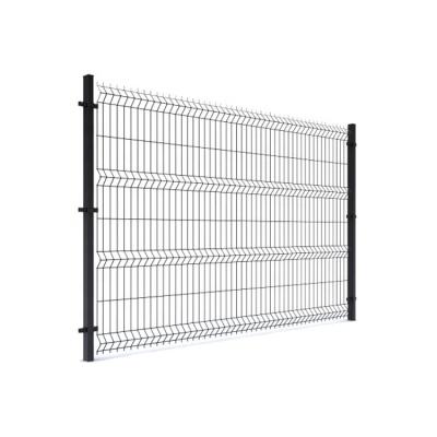 China Easily Assembled Selling Easy-Assembly Galvanized 3d Curved Outdoor Fence Garden Fence For Sale for sale