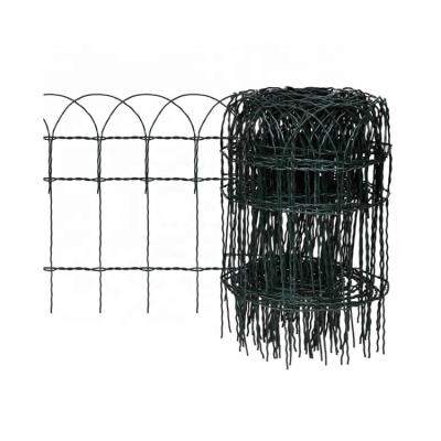 China Easily Assembled Portable Decorative Wire Mesh Garden Border Fence Easy Installation For Sale for sale