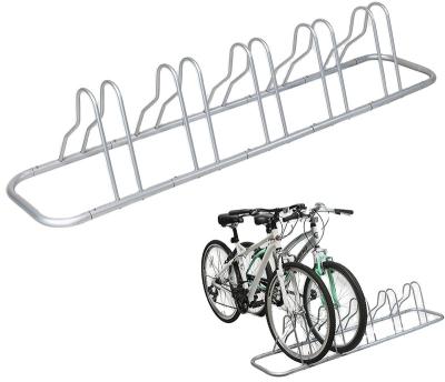 China City Bike Floor Bike Rack Parking Bike Rack Pole For Roadside Park for sale