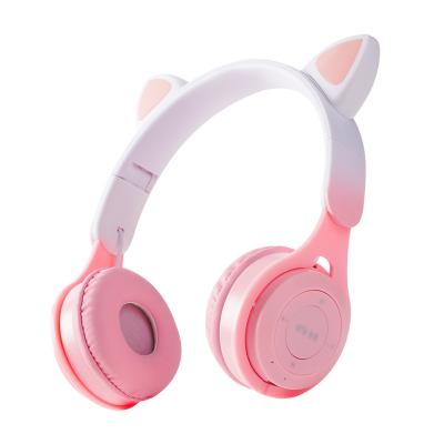 China Viable 85dB Volume Kids Tooth Headphones Blue Kids Headphones With Microphone for sale