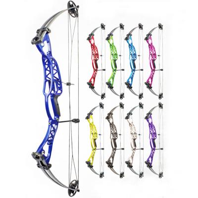 China Hunting Junxing M106 Hunting Fishing Competition Compound Bow Set For Archery Arrow 40-60lbs Magnesium Alloy Shooting Riser for sale