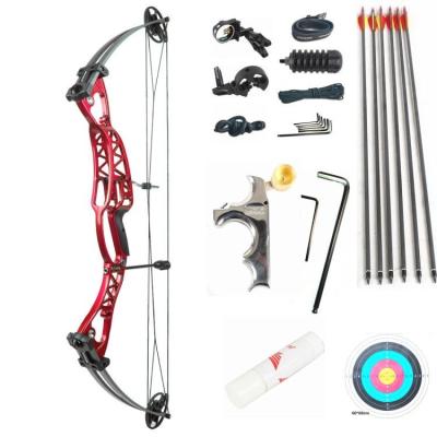 China Junxing Bow Archery 60lbs Target Bow Ambidextrous M106 Factory Compound Shooting Hot Sale for sale